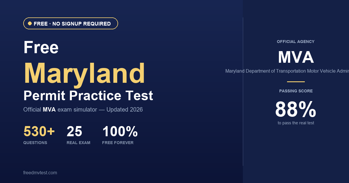 Maryland MVA Resources &amp; Official Links 2026