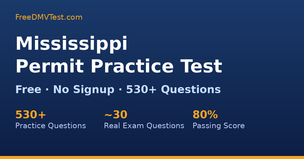 How to Get Your Mississippi Learner's Permit 2026