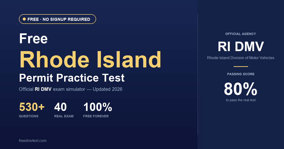 How to Get Your Rhode Island Learner's Permit 2026